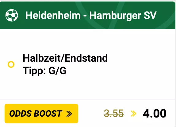 1. FC Heidenheim vs. Hamburger SV