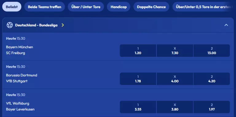 sunmaker sportwettenquoten